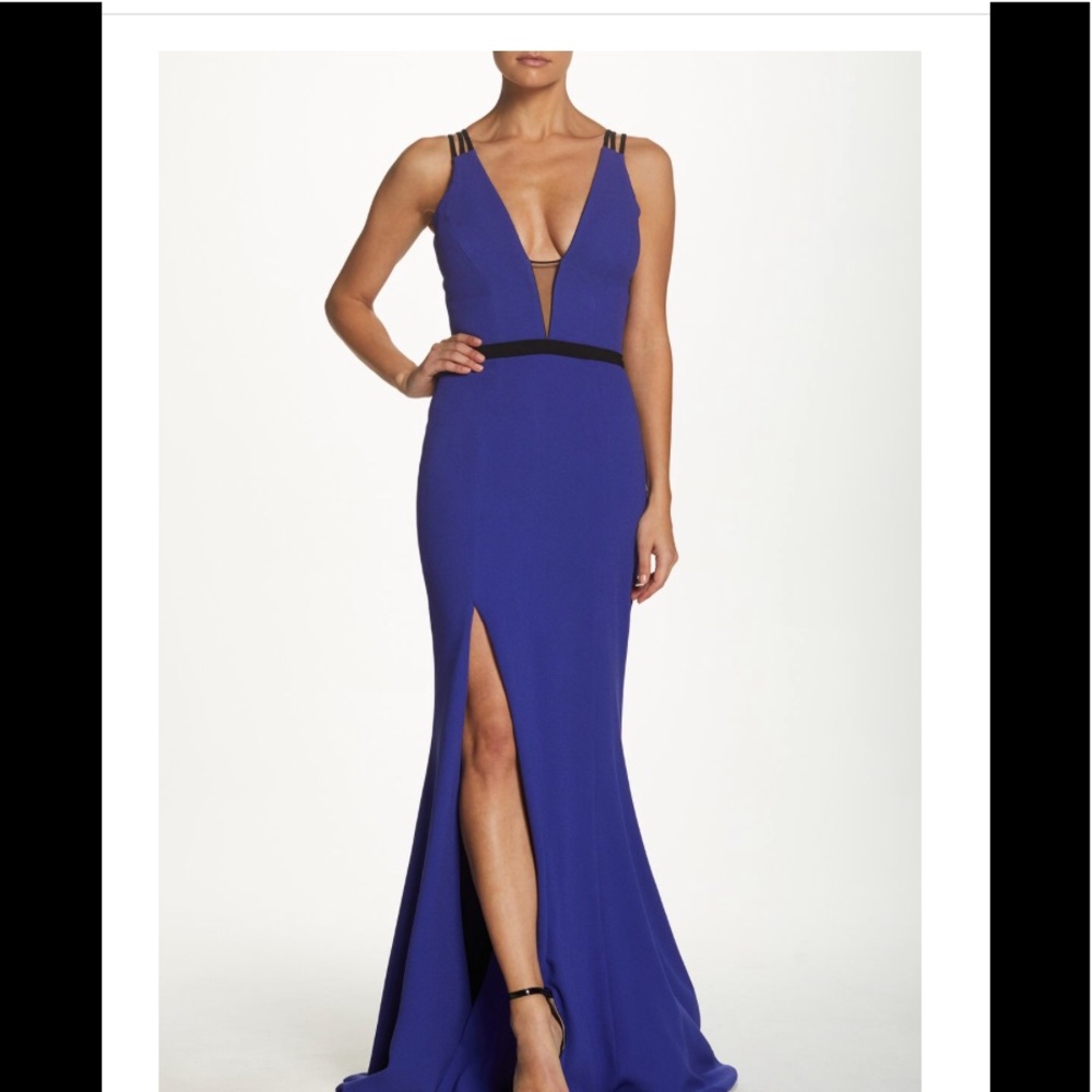 Dress the population formal gown